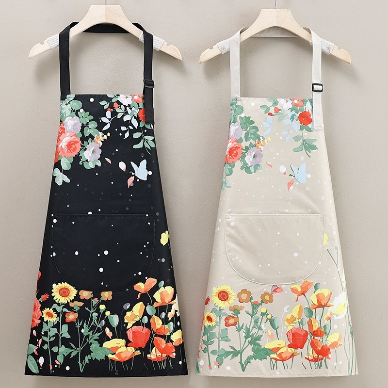 Kitchen Baking Drawing - Delantal de cocina impermeable y a