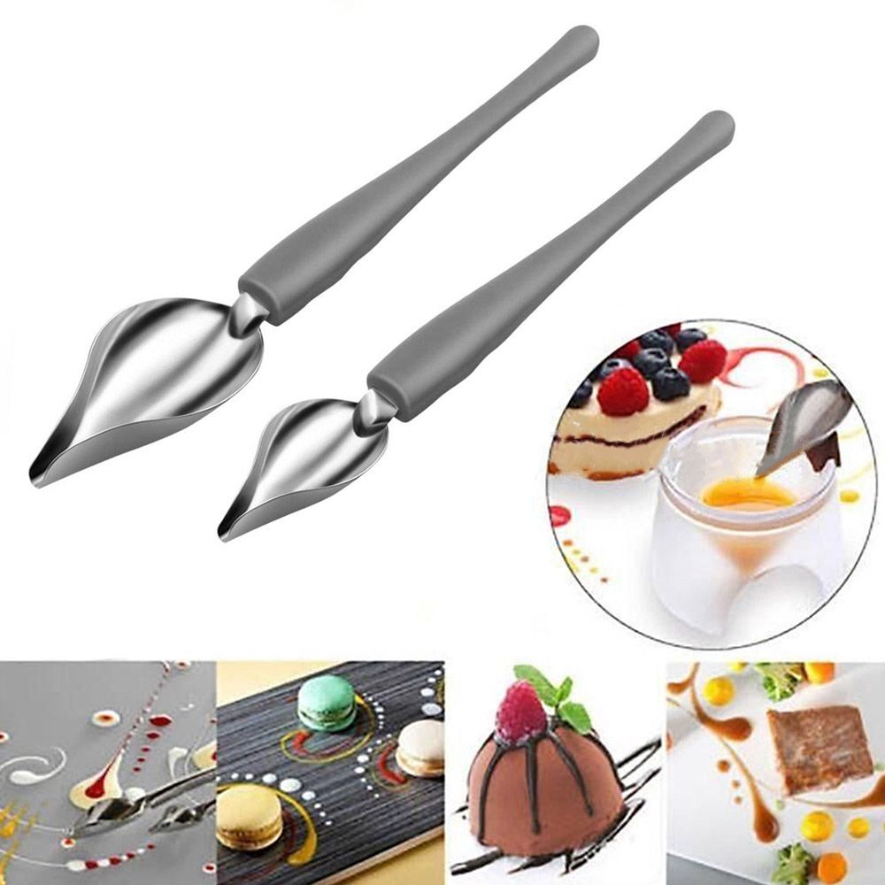 Kitchen Baking Drawing - Cuchara de Acero para Pintura Artística,