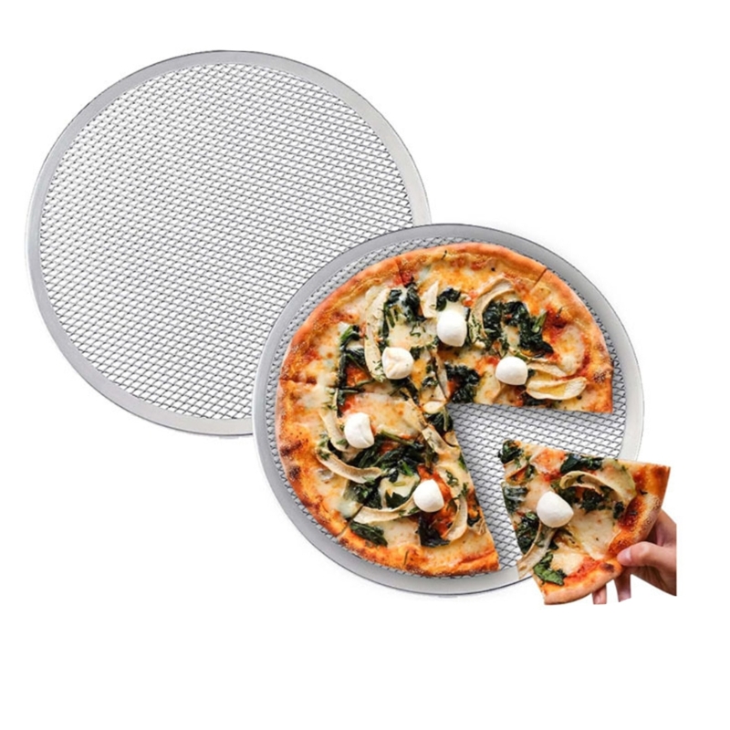 Kitchen Baking Center - Rejilla para pizza aluminio 547F con
