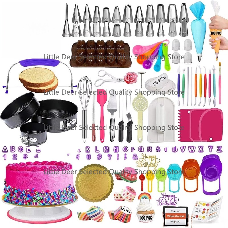 Springform Pan Set - Suministros de decoración de pasteles, juego