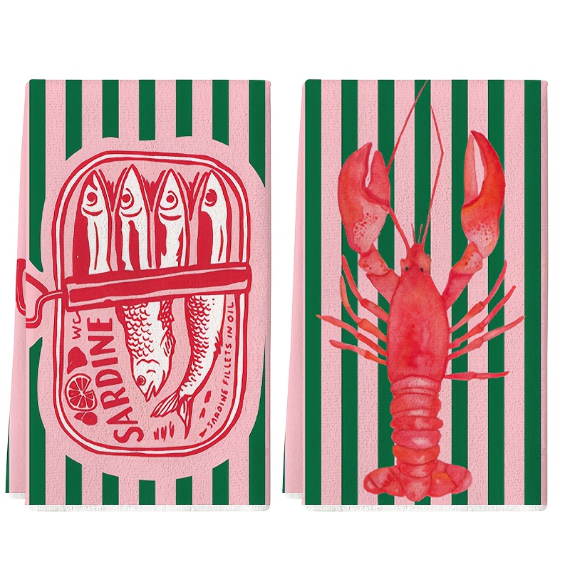 Kitchen Baking Cloth - Juego de 2 toallas de cocina