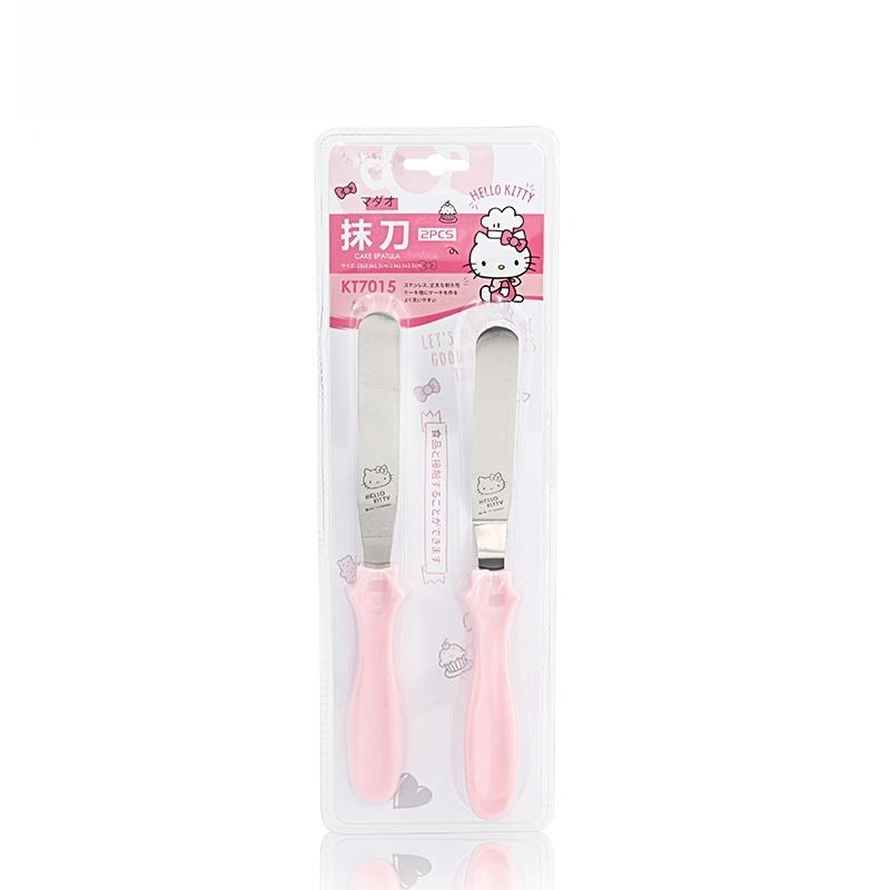 Kitchen Equipment For Baking - Espátula Angulada Inspirada en Hello Kitty,