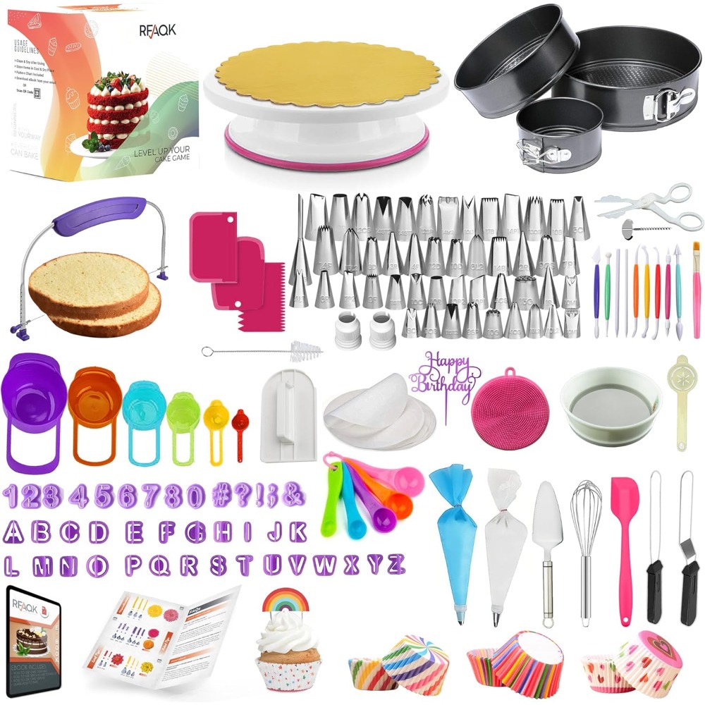 Springform Pan Set - Suministros de decoración de pasteles, Kit