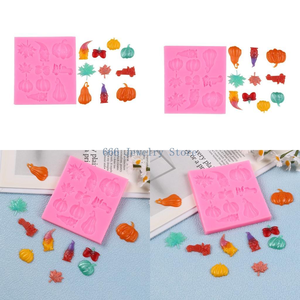 Kitchen Witch Baking - F2TD-Molde silicona con sombrero bruja, creativo,
