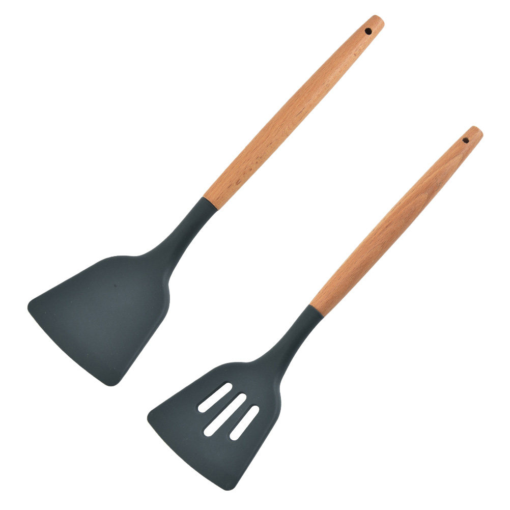 Kitchen Set Bakery - Juego de 2 espátulas de silicona