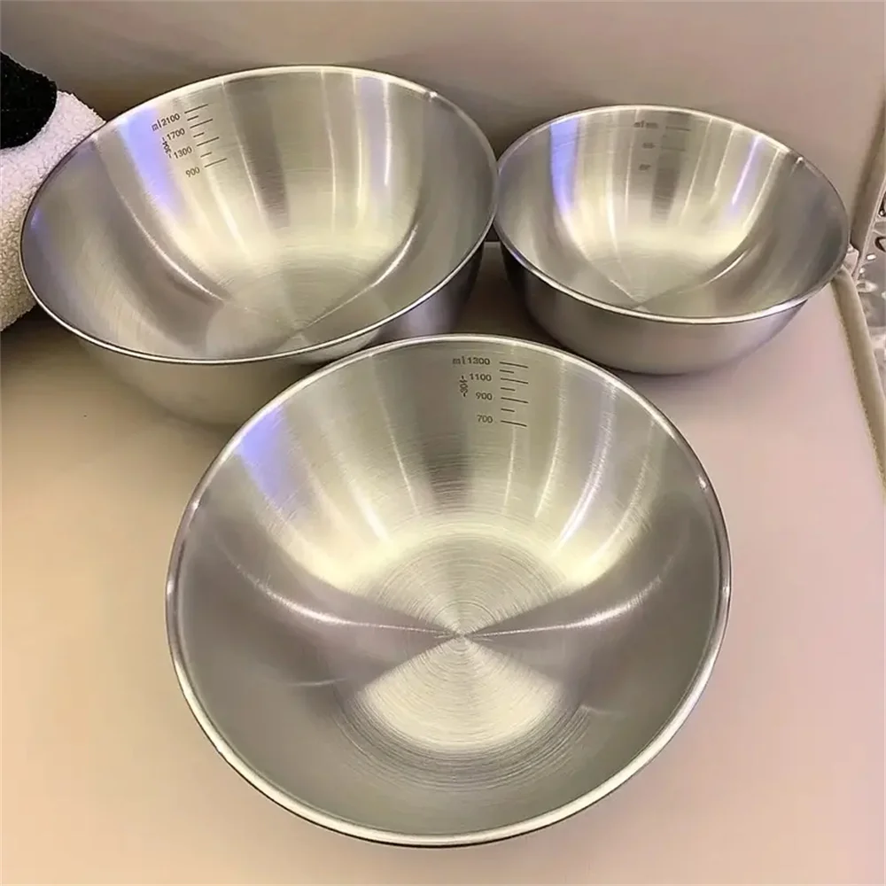 Kitchen Baking Kit - Juego de 3 Tazones de Acero