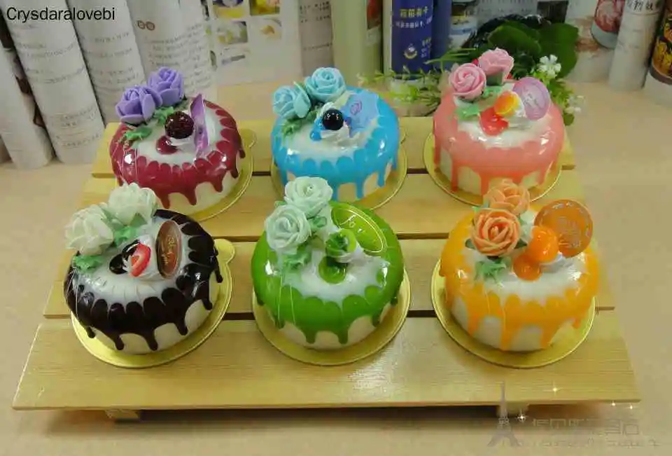 Kitchen Set Bakery - 6 unids/set pastel de rosas de