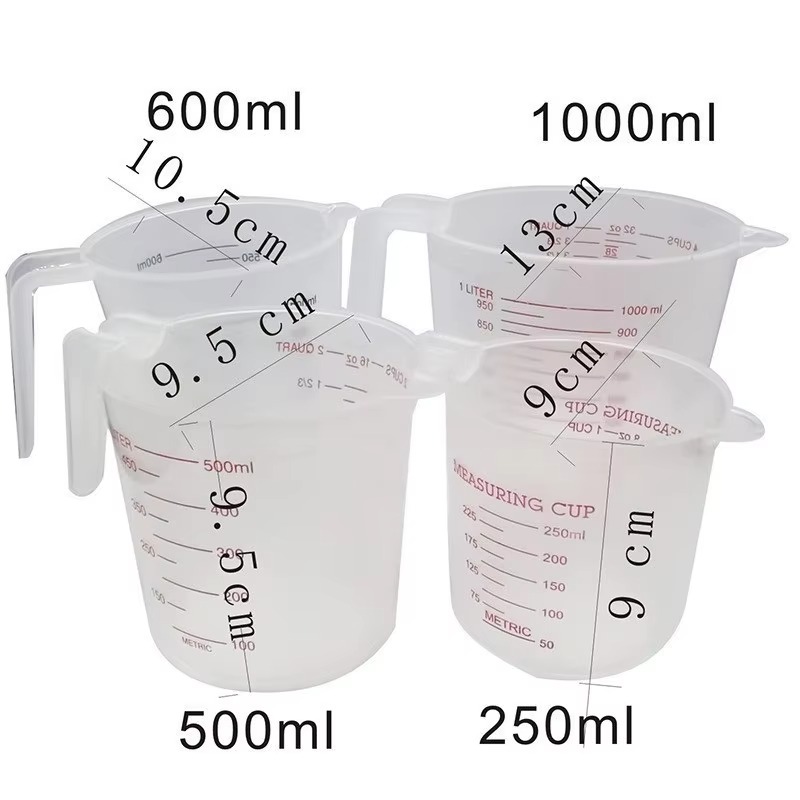 Taza fácil de 250/500/1000ML,  - Kitchen Baking Store reseña y precio