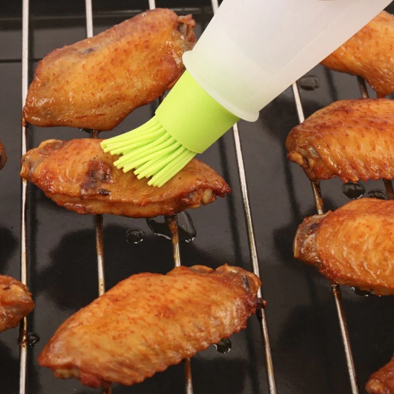 Dispensador de aceite para hor - Pastry Brush Silicone reseña y precio