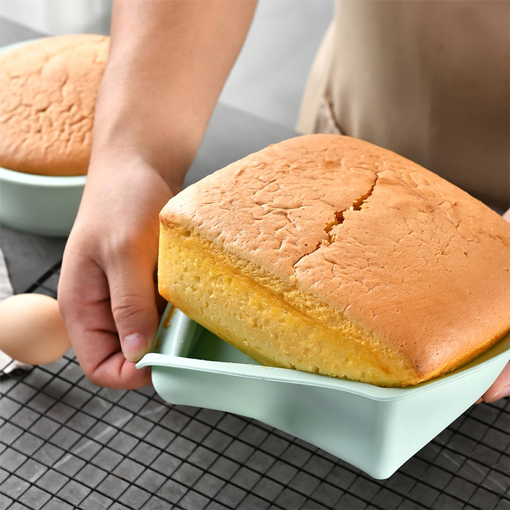 Molde cuadrado de silicona par - Kitchen Baking Store reseña y precio