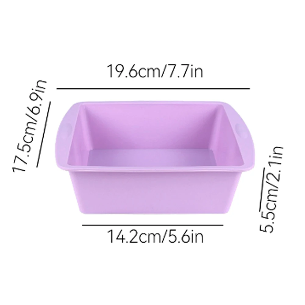 Molde cuadrado de silicona par - Kitchen Baking Store reseña y precio