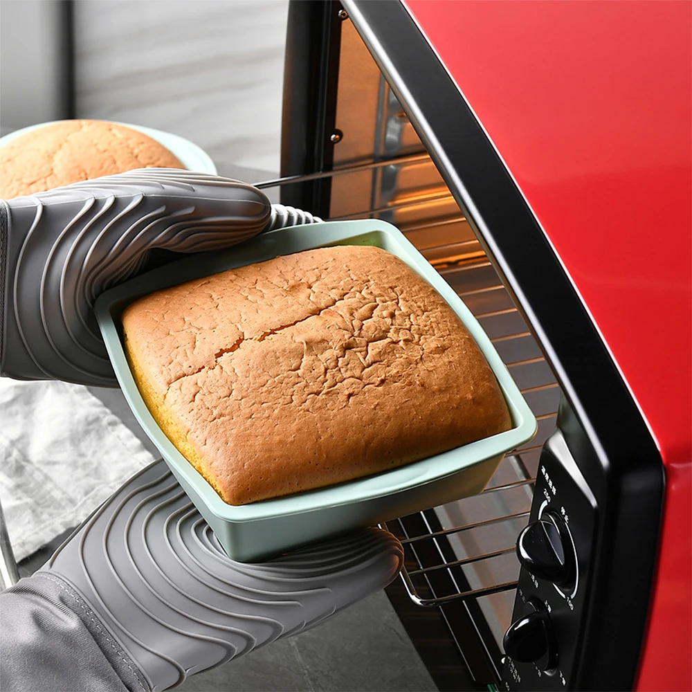 Molde cuadrado de silicona par - Kitchen Baking Store reseña y precio