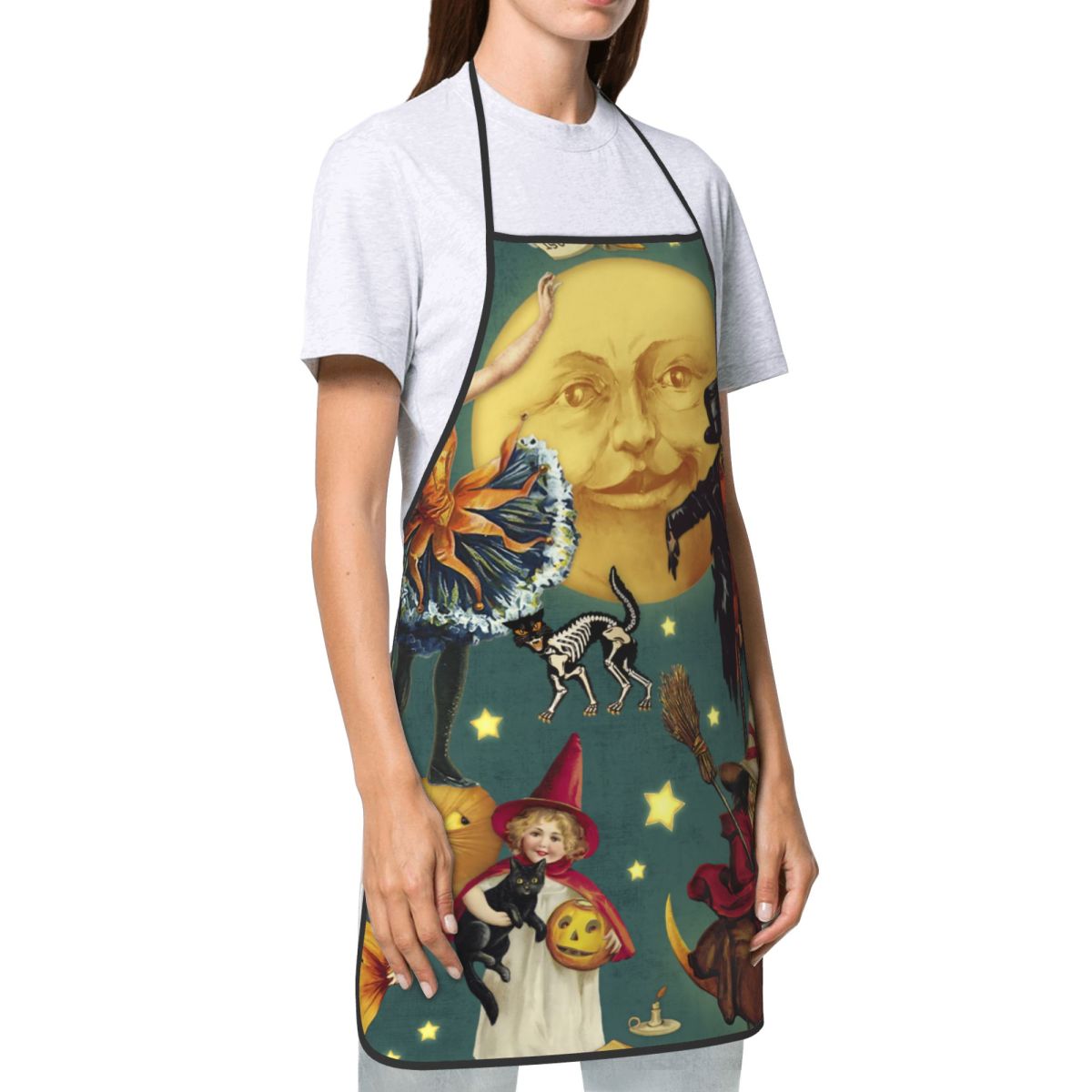 Vintage Halloween fantasmas br - Kitchen Witch Baking reseña y precio