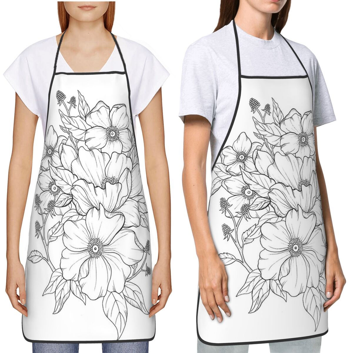 Delantales de Cocina con Diseñ - Kitchen Baking Drawing reseña y precio