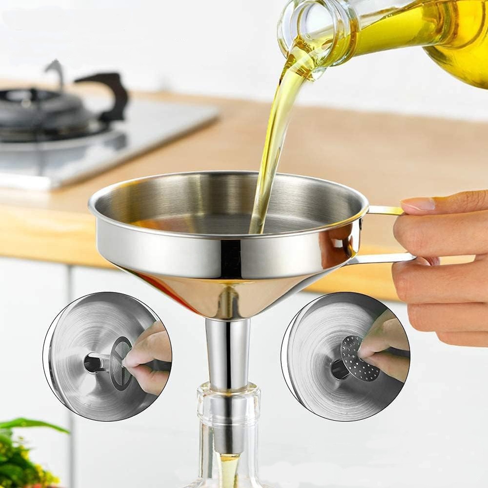 Embudo de acero inoxidable par - Kitchen Baking Store reseña y precio