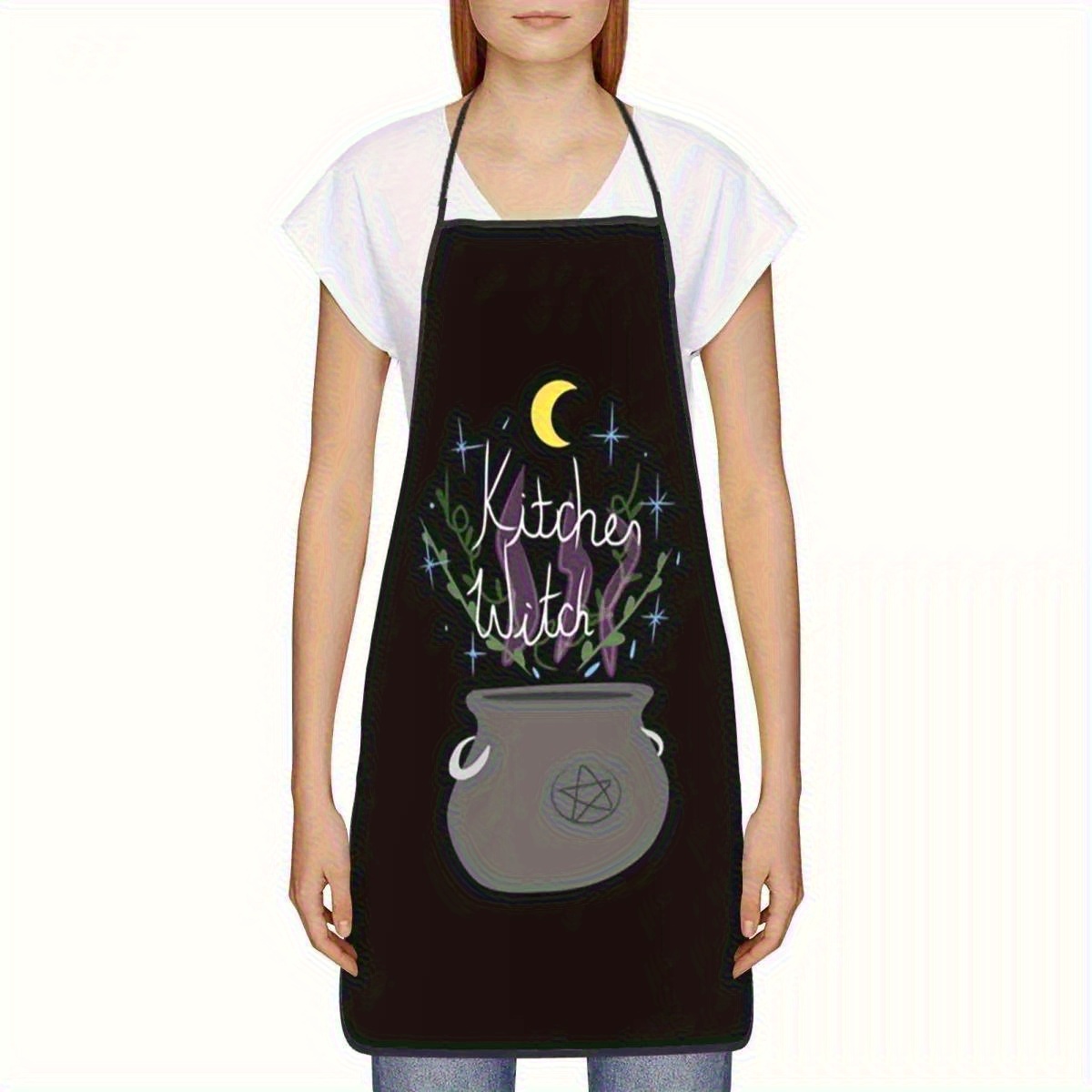 Delantal de cocina de bruja co - Kitchen Witch Baking reseña y precio