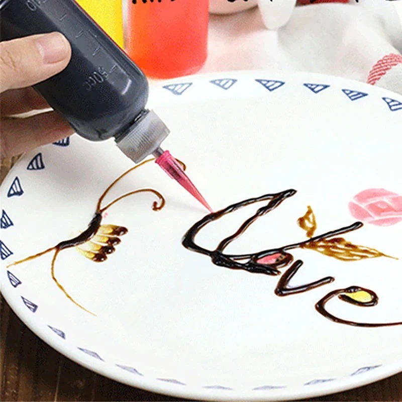 Botellas de crema y jarabe par - Kitchen Baking Drawing reseña y precio