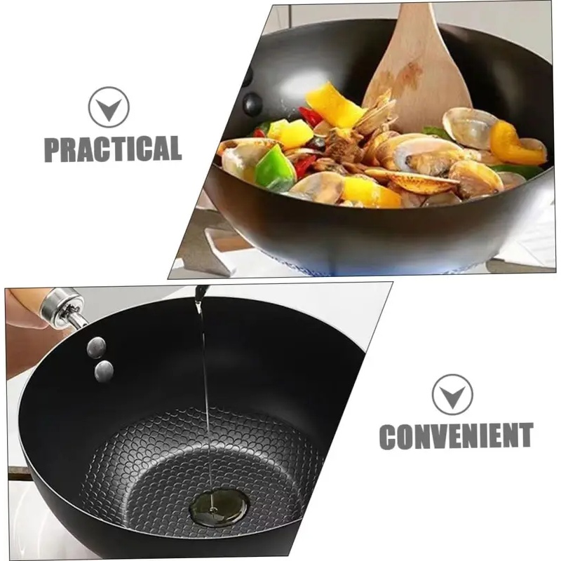 Wok de Hierro Pequeño con Fond - Kitchen Baking Store reseña y precio