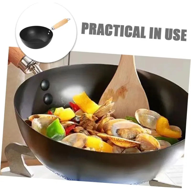 Wok de Hierro Pequeño con Fond - Kitchen Baking Store reseña y precio