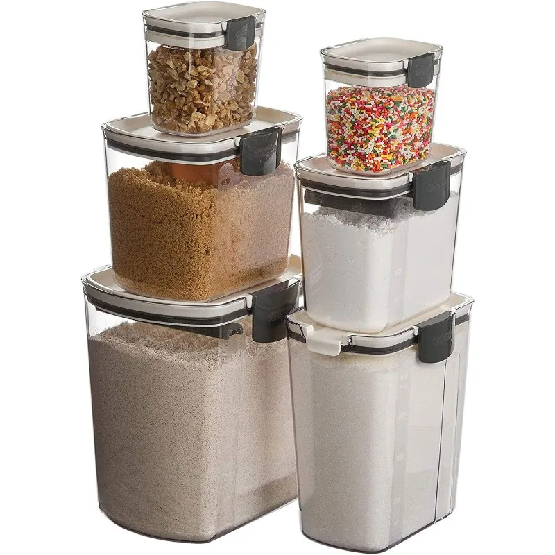 Prepworks ProKeeper 6 piezas d - Kitchen Baking Canisters reseña y precio