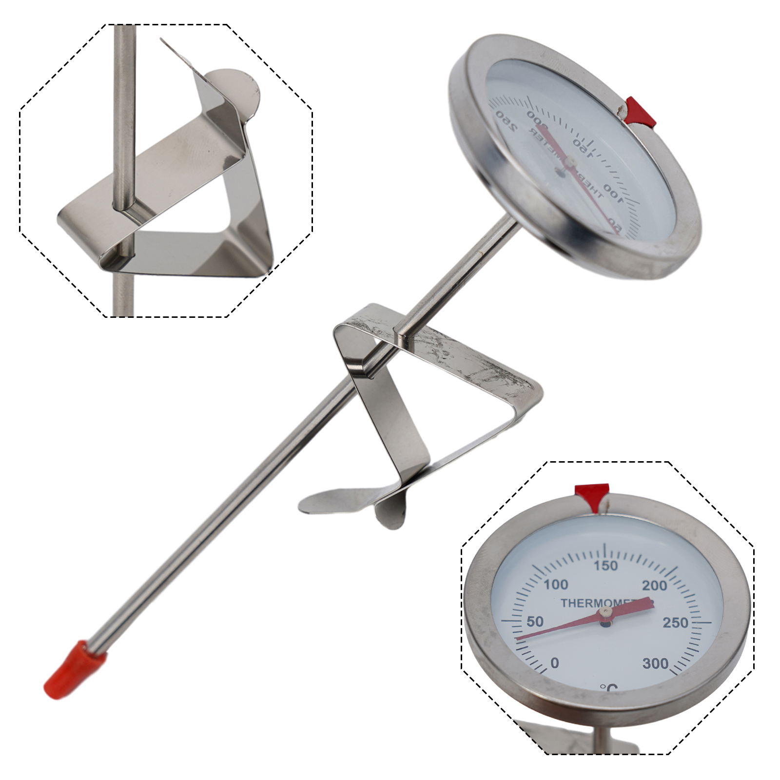 Termómetro de sonda de acero i - Kitchen Equipment For Baking reseña y precio