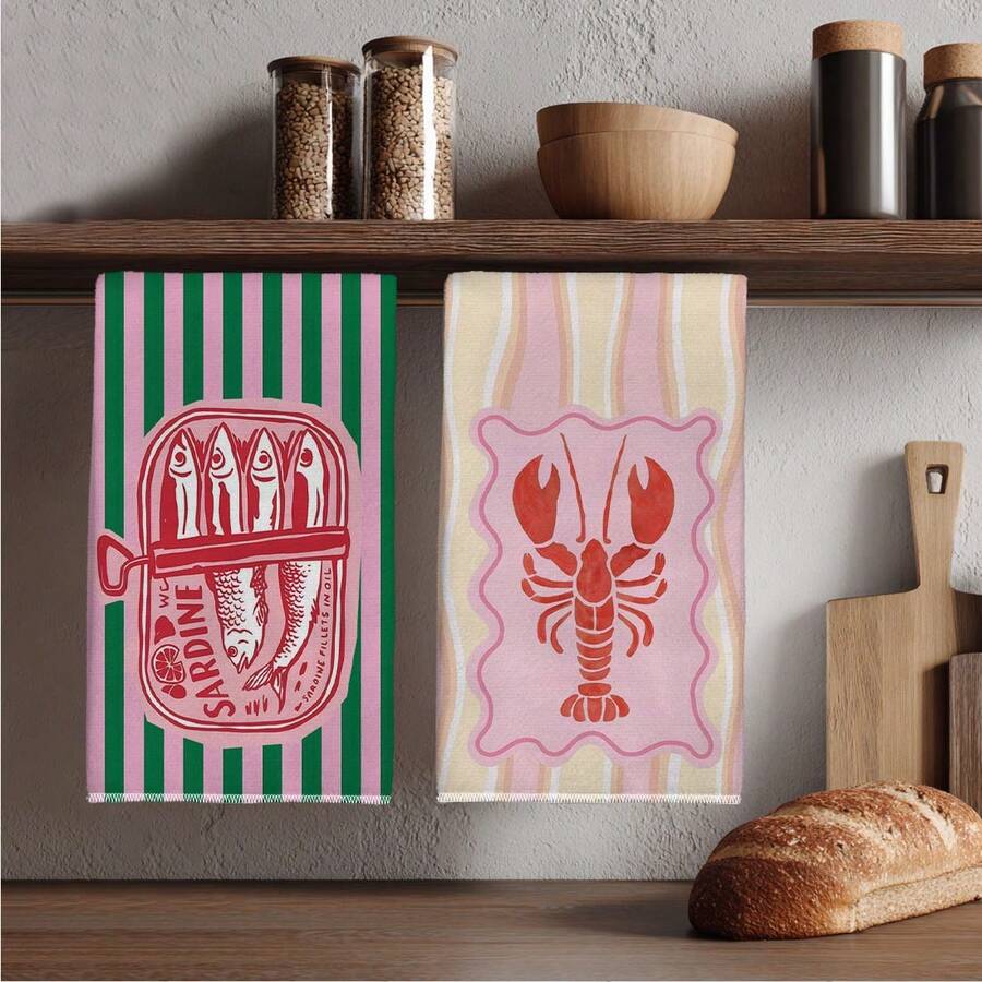 2 piezas, paños de cocina a ra - Kitchen Baking Cloth reseña y precio