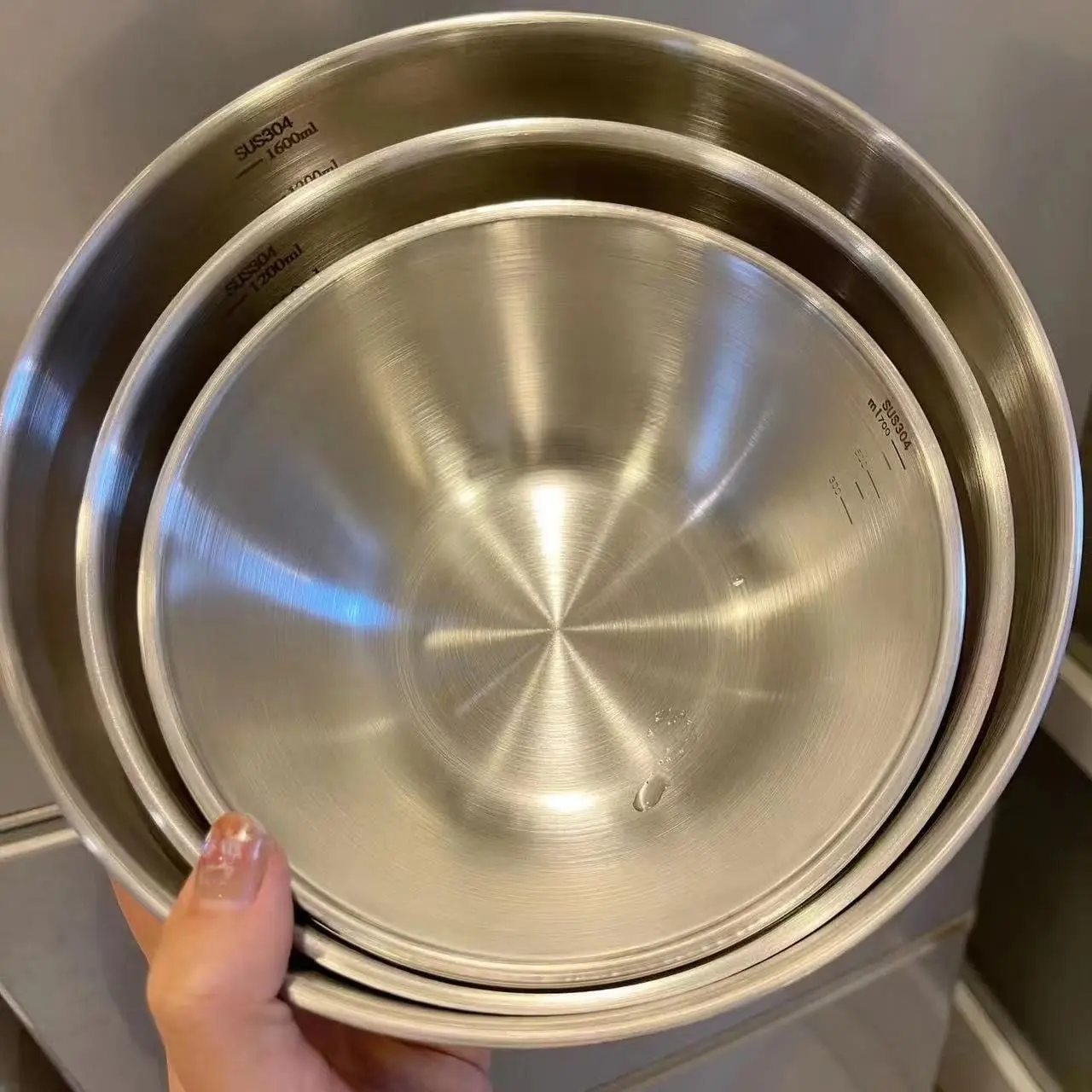 Juego de 3 Tazones de Acero In - Kitchen Baking Kit reseña y precio
