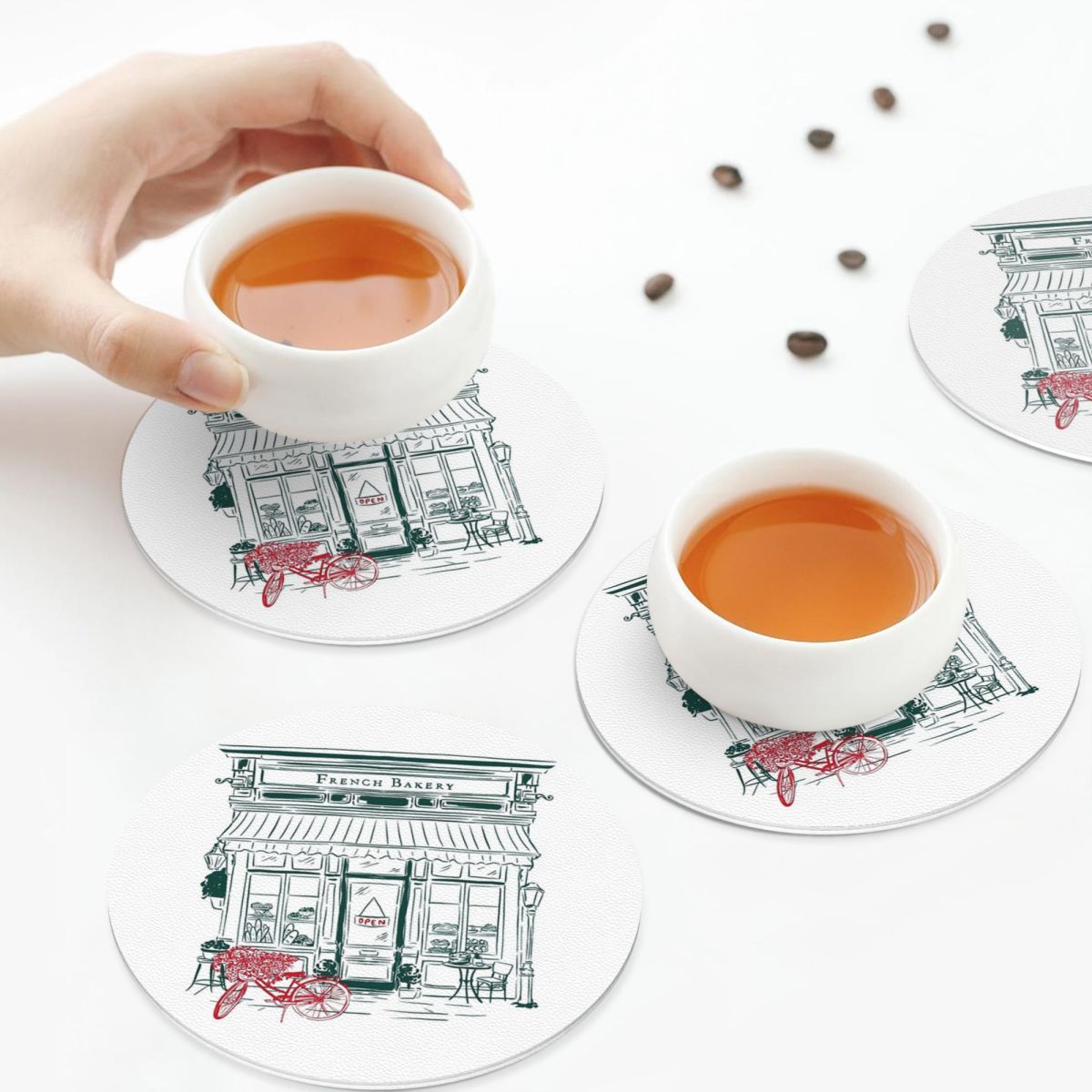 Posavasos de Panadería Frances - Kitchen Set Bakery reseña y precio
